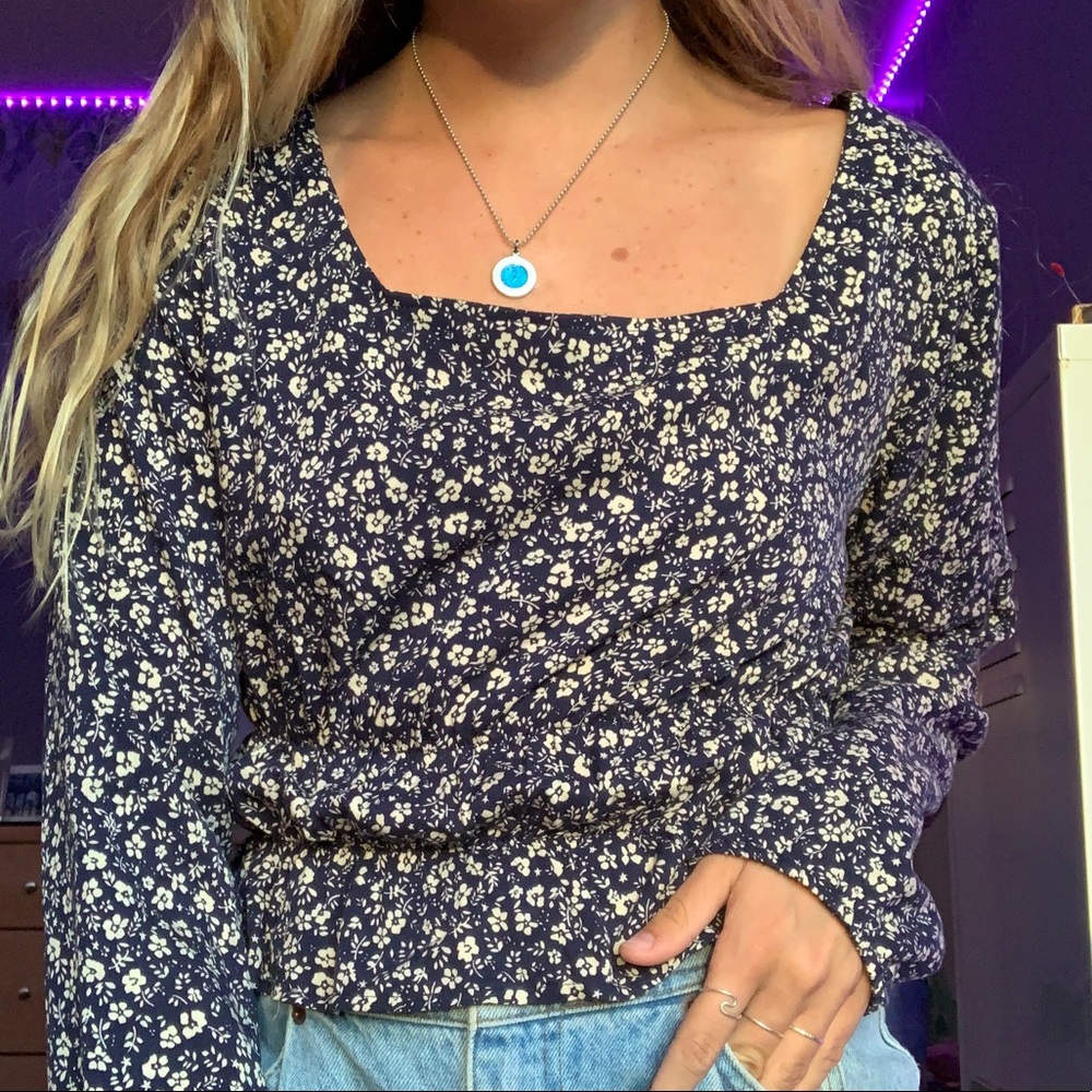 Vintage thrift store long sleeve shirt